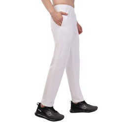 Novelty Quick Dry Cricket Trouser Pants - White