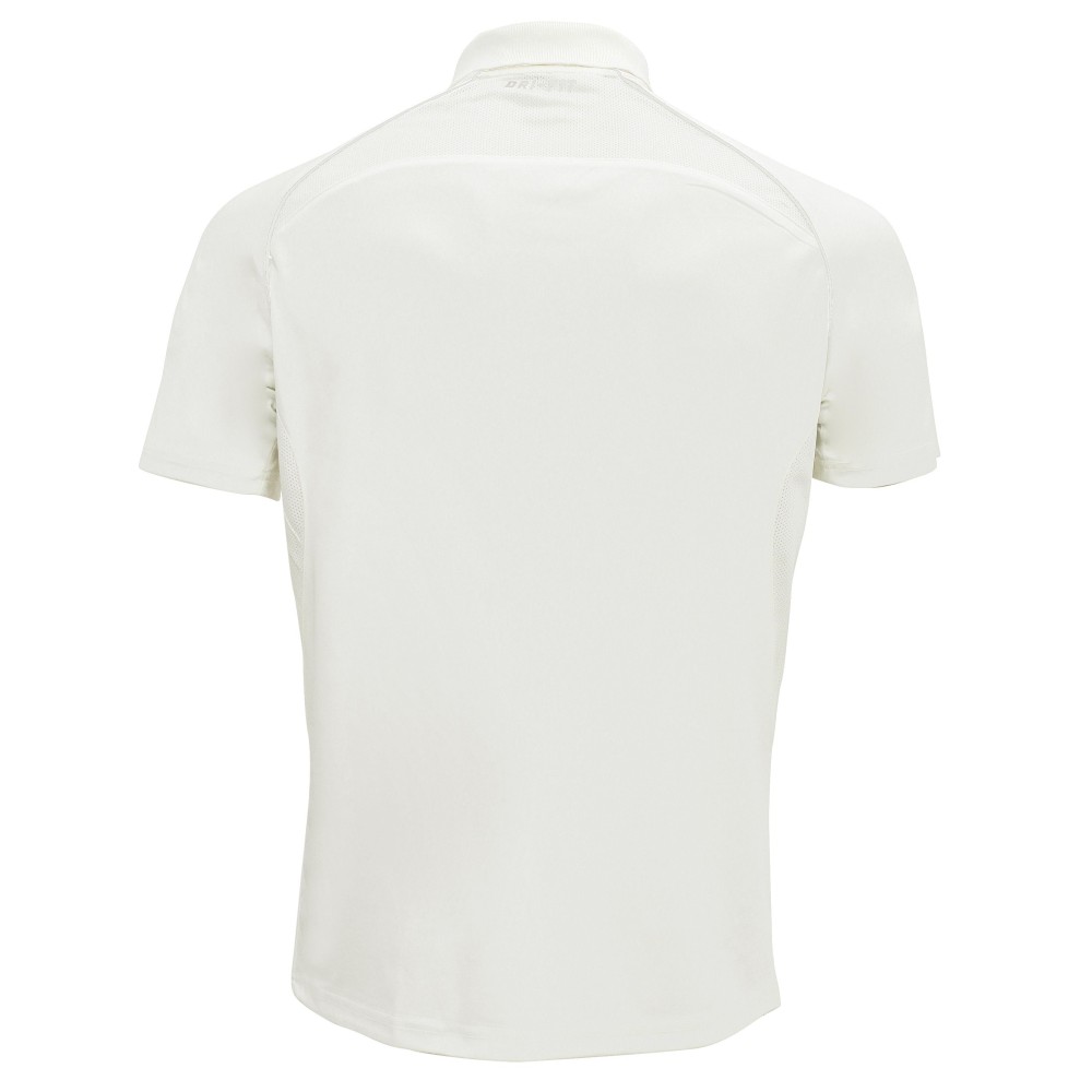 Omega Dri-FIT Cricket White Polo T-Shirt Omega Dri-FIT Cricket White Polo T-Shirt