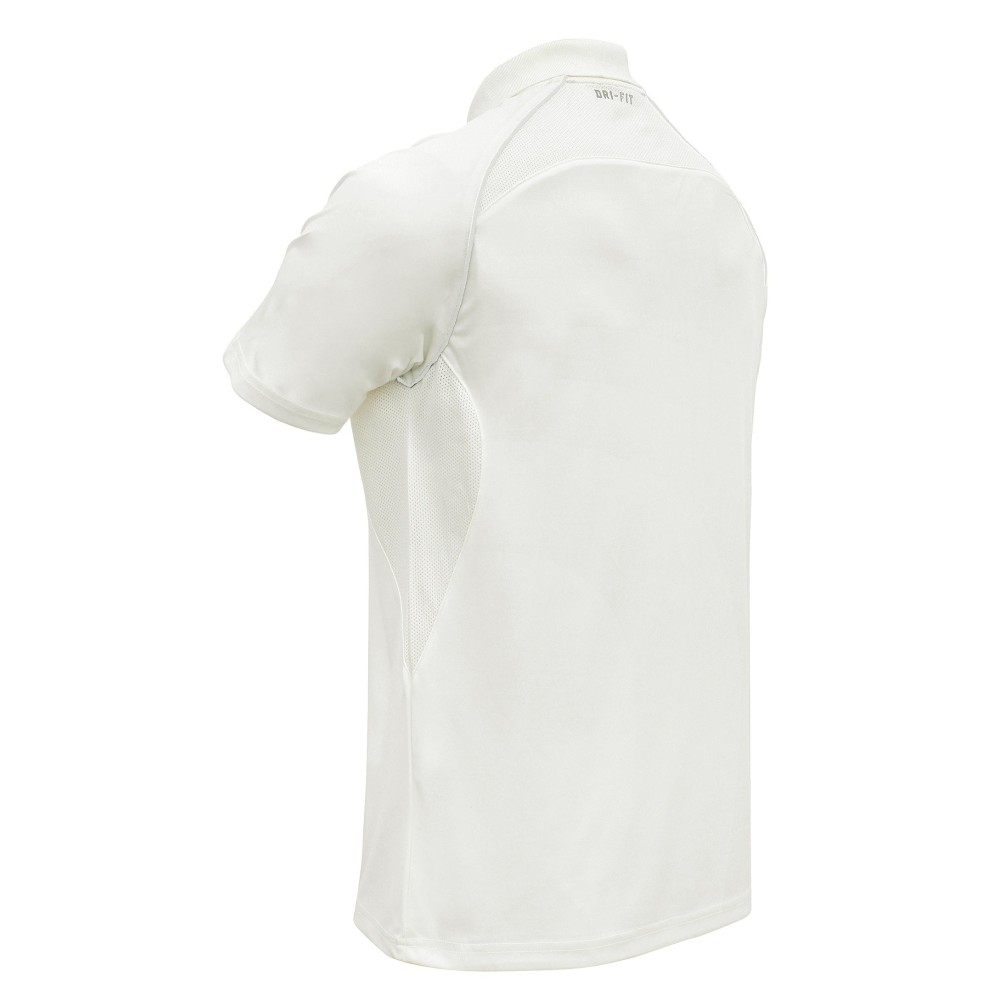 Omega Dri-FIT Cricket White Polo T-Shirt Omega Dri-FIT Cricket White Polo T-Shirt