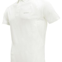 Omega Dri-FIT Cricket White Polo T-Shirt