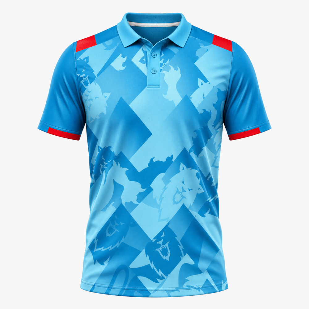 Printed Team Wear - 100% Dry fit Polyester - Personalize it with your name & club logo - 540001 Printed Team Wear - 100% Dry fit Polyester - Personalize it with your name & club logo - 540001