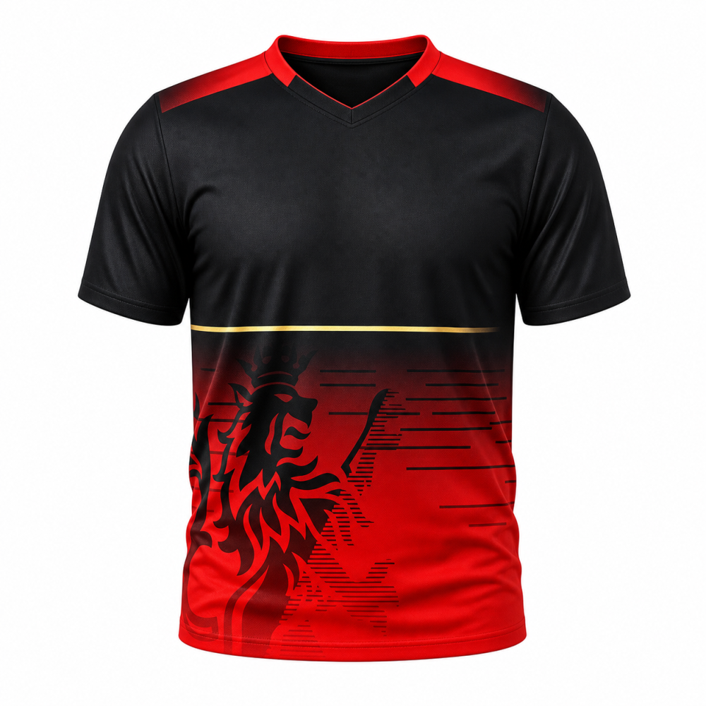 Printed Team Wear - 100% Dry fit Polyester - Personalize it with your name & club logo - 540009