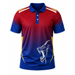 Printed Team Wear - 100% Dry fit Polyester - Personalize it with your name & club logo - 540015