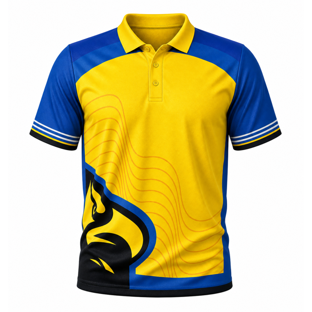 Printed Team Wear - 100% Dry fit Polyester - Personalize it with your name & club logo - 540018
