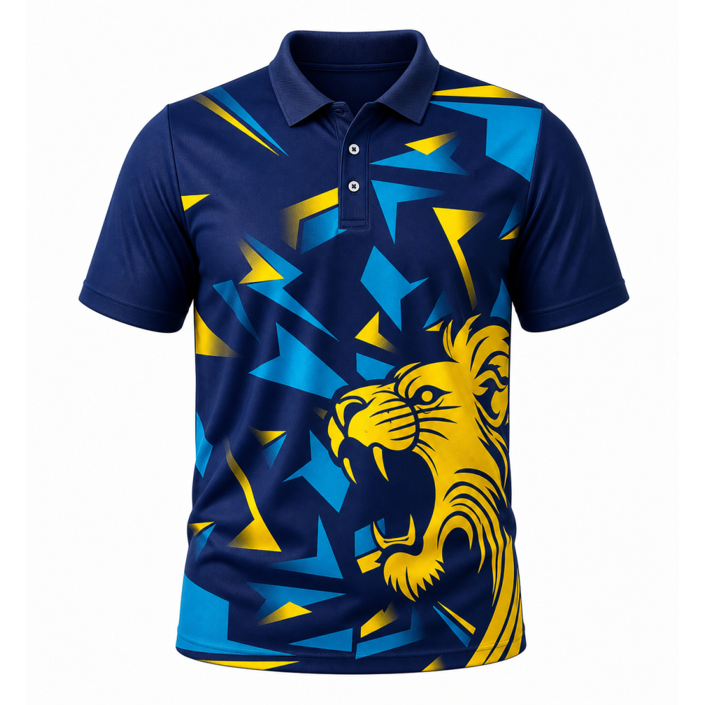 Printed Team Wear - 100% Dry fit Polyester - Personalize it with your name & club logo - 540022