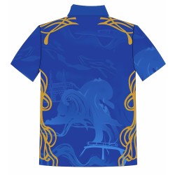 Printed Team Wear - 100% Dry fit Polyester - Personalize it with your name & club logo - 540031
