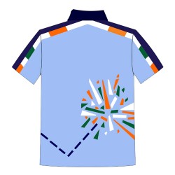 Printed Team Wear - 100% Dry fit Polyester - Personalize it with your name & club logo - 540037