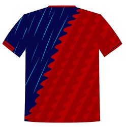 Printed Team Wear - 100% Dry fit Polyester - Personalize it with your name & club logo - 540064