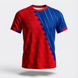 Printed Team Wear - 100% Dry fit Polyester - Personalize it with your name & club logo - 540064