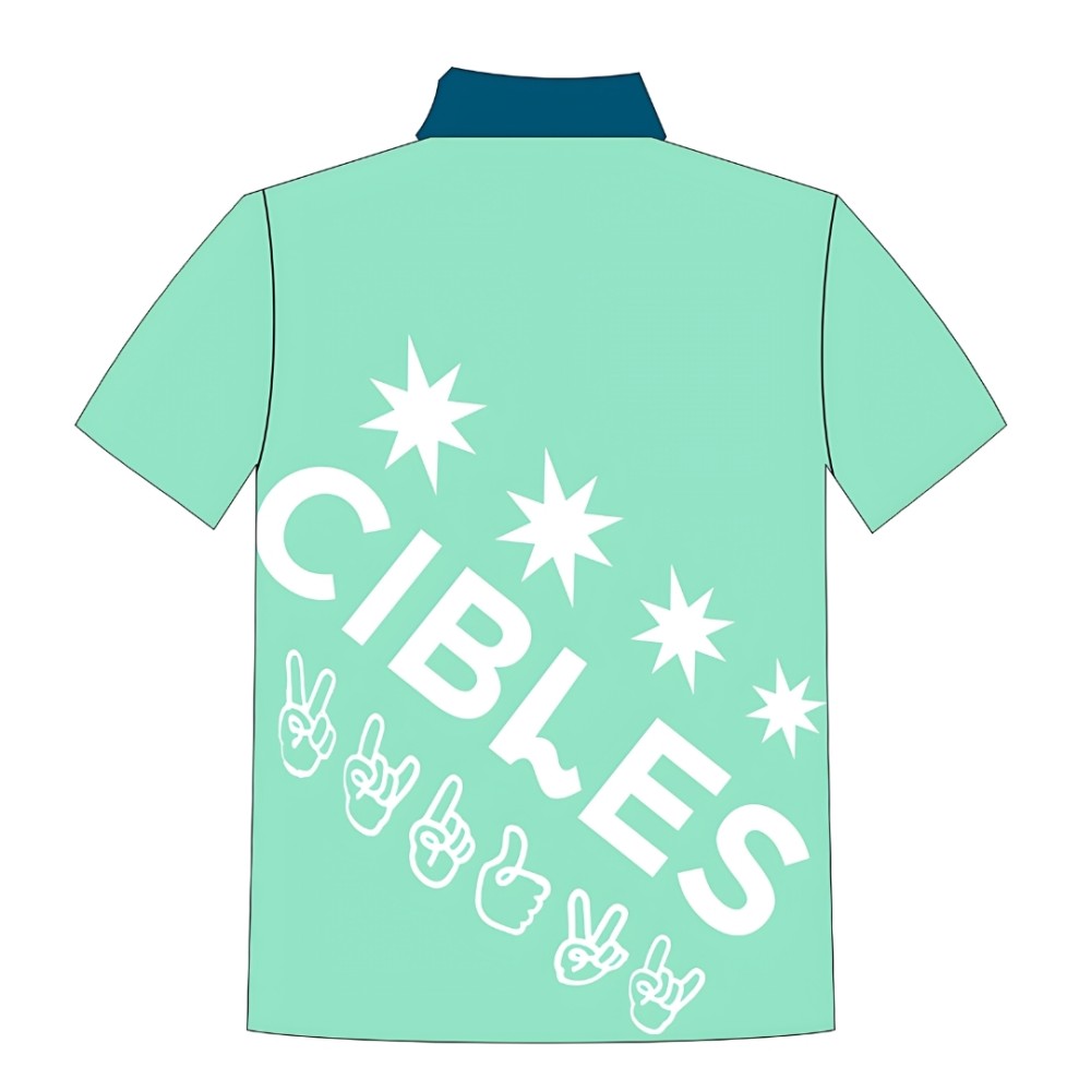 Printed Team Wear - 100% Dry fit Polyester - Personalize it with your name & club logo - 540080