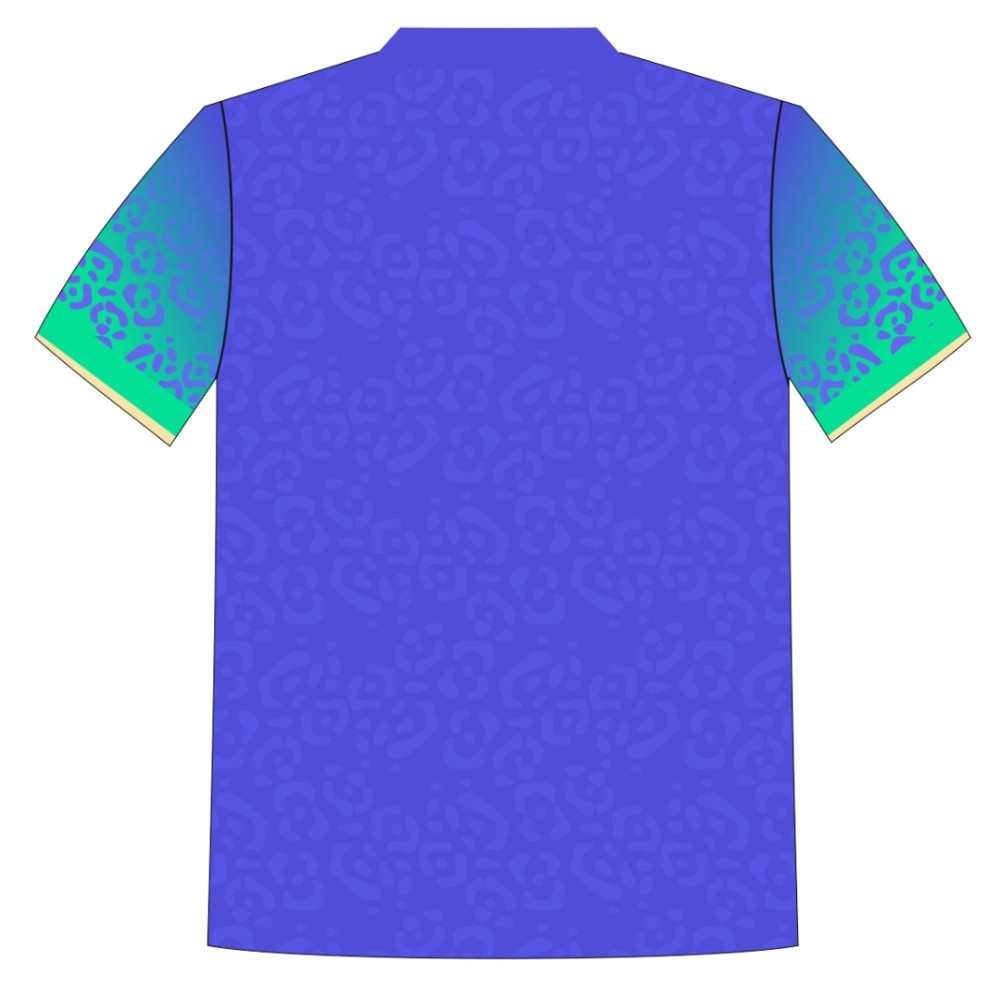 Printed Team Wear - 100% Dry fit Polyester - Personalize it with your name & club logo - 540099