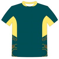 Printed Team Wear - 100% Dry fit Polyester - Personalize it with your name & club logo - 540107