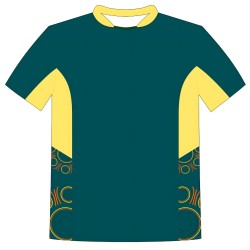 Printed Team Wear - 100% Dry fit Polyester - Personalize it with your name & club logo - 540107