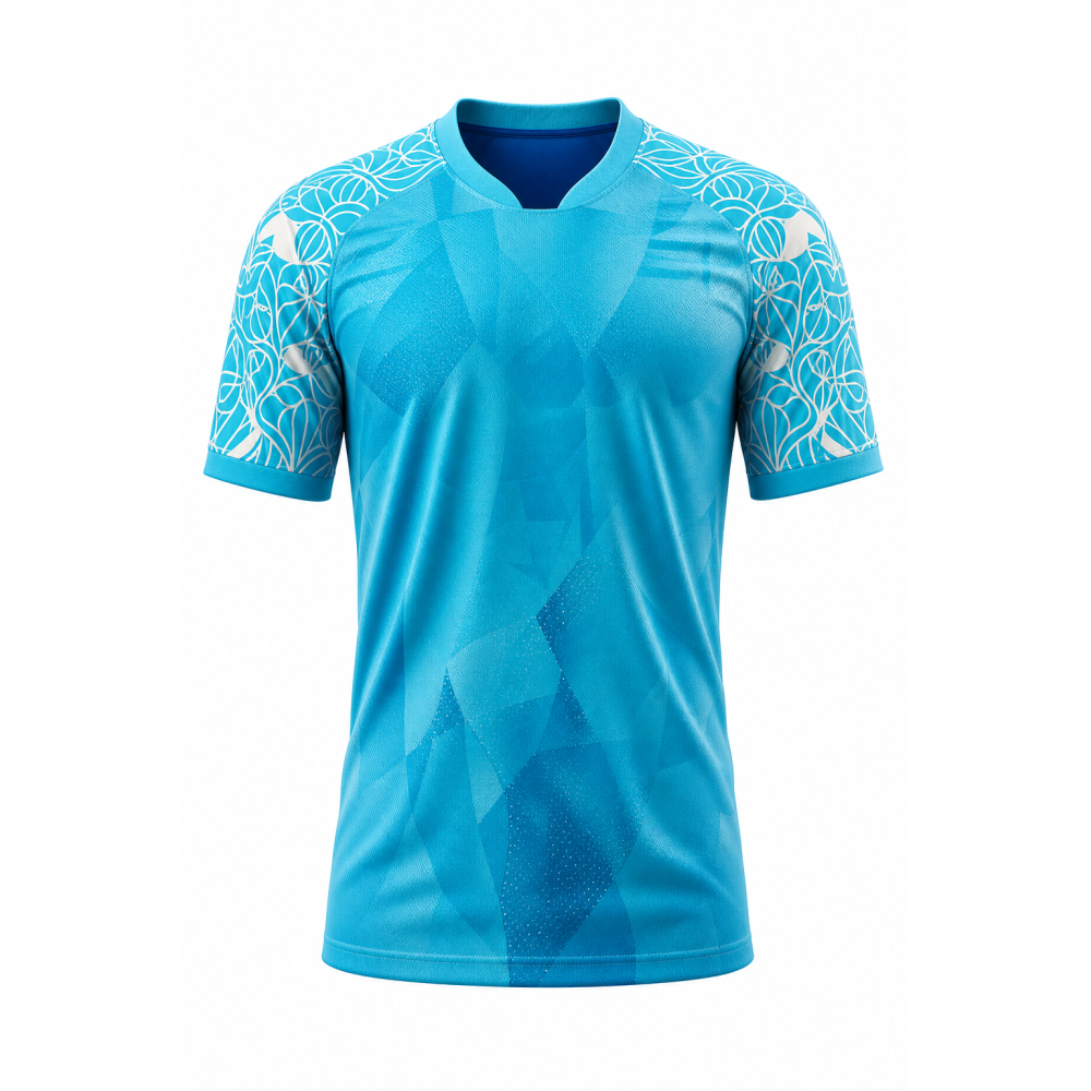 Printed Team Wear - 100% Dry fit Polyester - Personalize it with your name & club logo - 540130