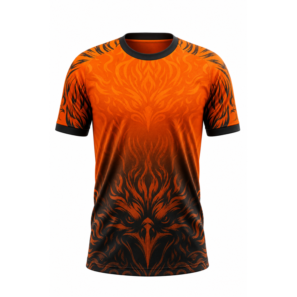 Printed Team Wear - 100% Dry fit Polyester - Personalize it with your name & club logo - 540133