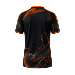 Printed Team Wear - 100% Dry fit Polyester - Personalize it with your name & club logo - 540134