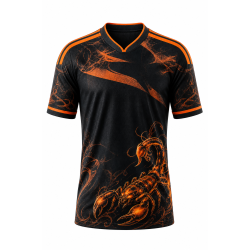 Printed Team Wear - 100% Dry fit Polyester - Personalize it with your name & club logo - 540134
