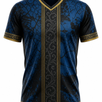 Printed Team Wear - 100% Dry fit Polyester - Personalize it with your name & club logo - 540142