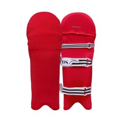 Red Clads for Batting pads (Batting Legguard Cover) Red Clads for Batting pads (Batting Legguard Cover)