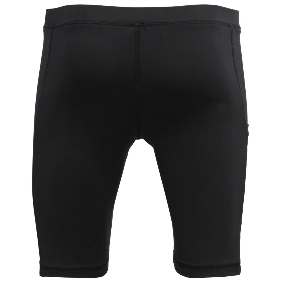 Sigma Black Quick Dry Compression Shorts with Mobile Pocket Sigma Black Quick Dry Compression Shorts with Mobile Pocket