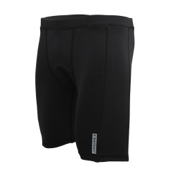 Sigma Black Quick Dry Compression Shorts with Mobile Pocket