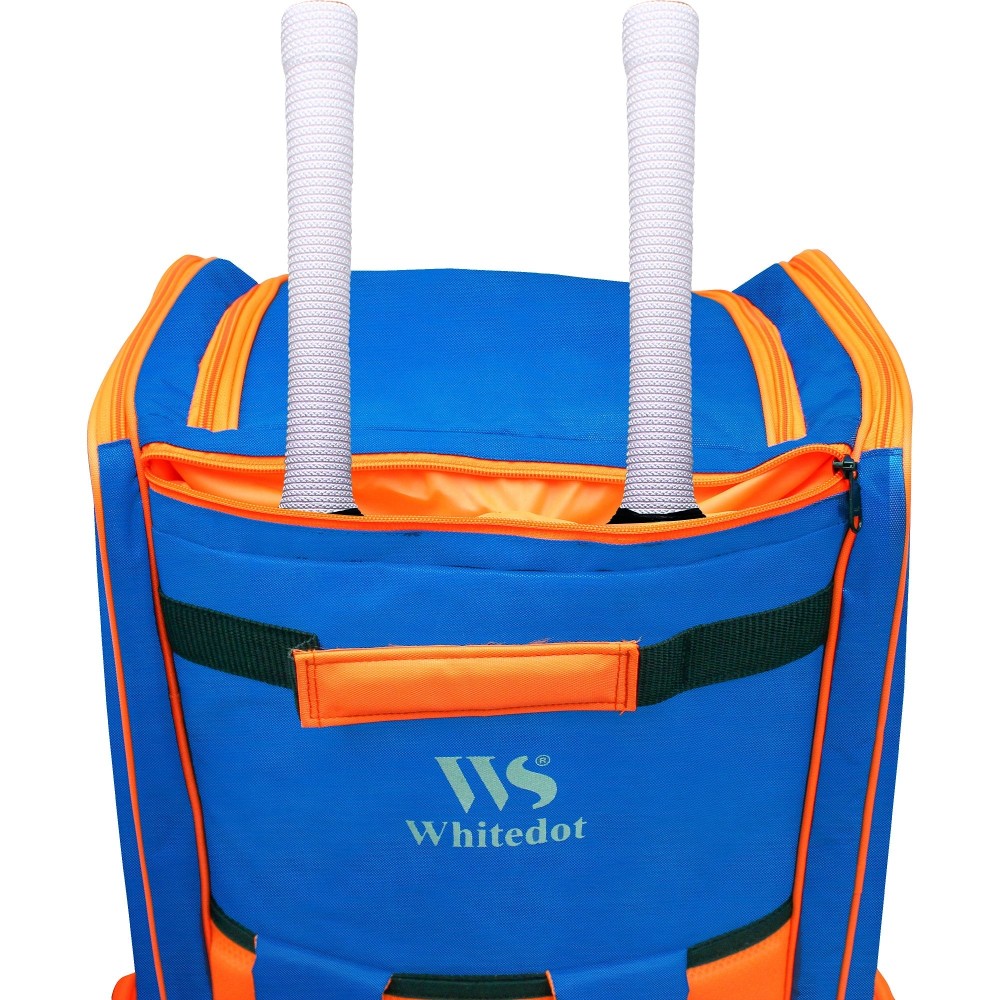 Spliit Blue Duffle Cricket Kitbag - Wheelie