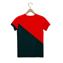 Starz Junior Red T-shirt and Green Shorts Set