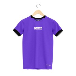 Starz Junior Violet T-shirt and Black Shorts Set