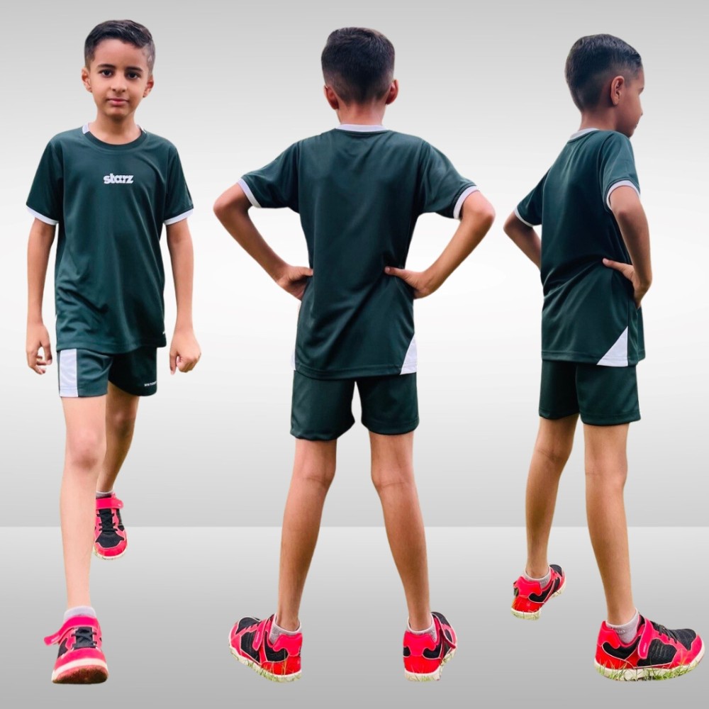 Starz Junior Yellow T-shirt and Blue Shorts Set Starz Junior Yellow T-shirt and Blue Shorts Set