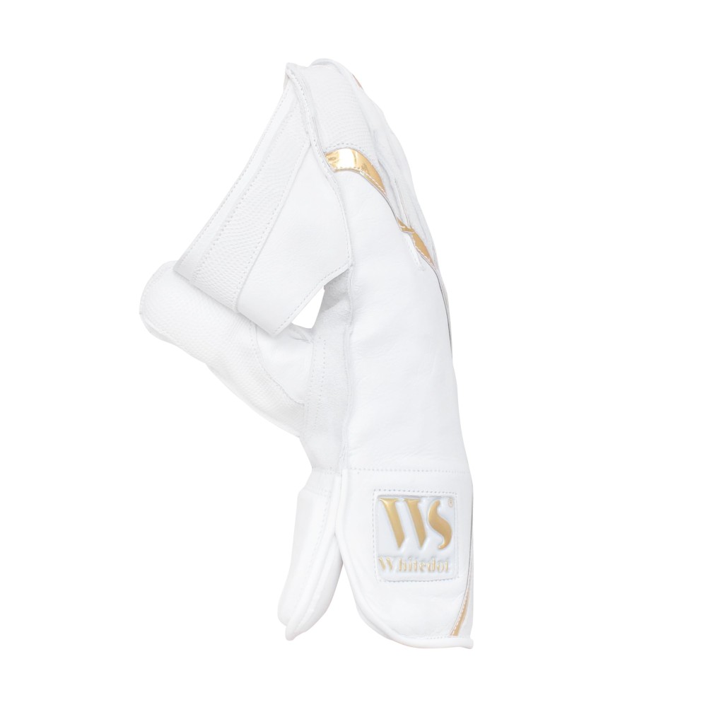 Summer Wicket Keeping Gloves - White Summer Wicket Keeping Gloves - White