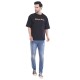 Walking Death Cotton Tshirt - Black Drop Shoulder 
