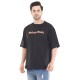 Walking Death Cotton Tshirt - Black Drop Shoulder 