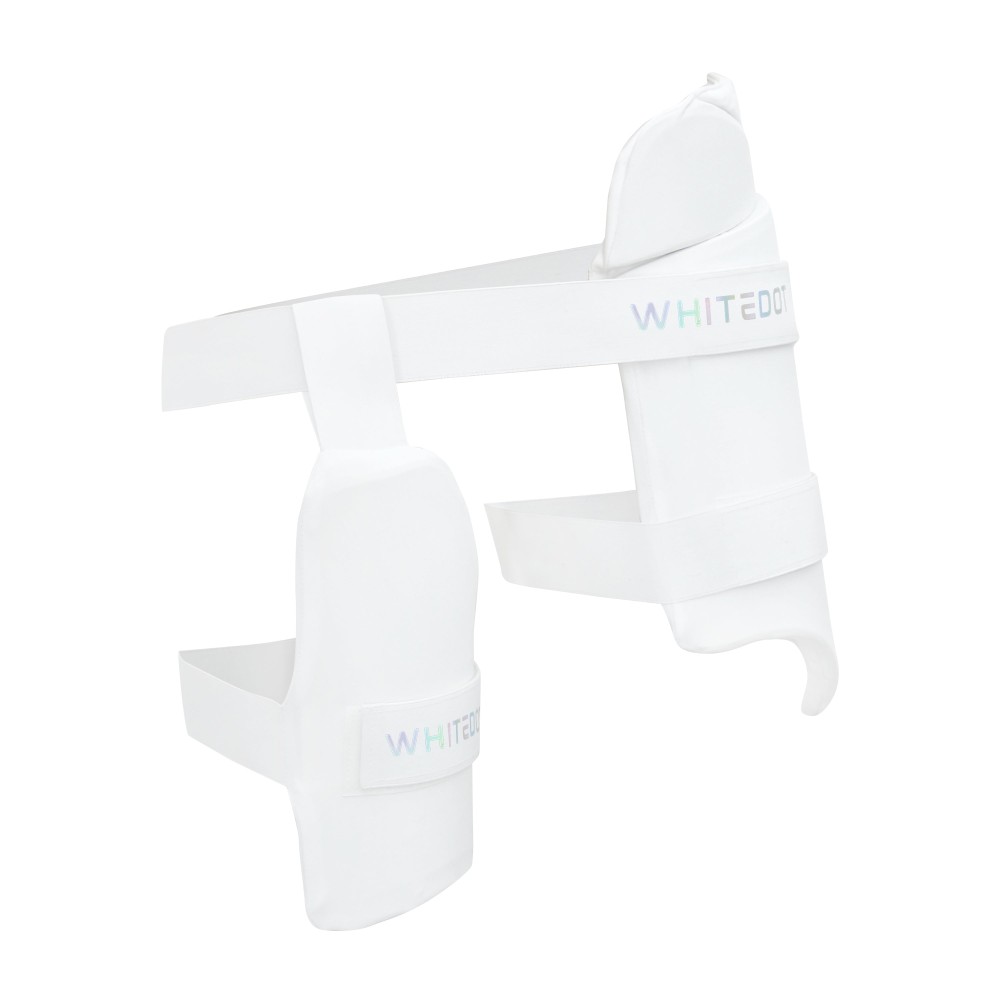 White Combo Cricket Thigh Guard White Combo Cricket Thigh Guard