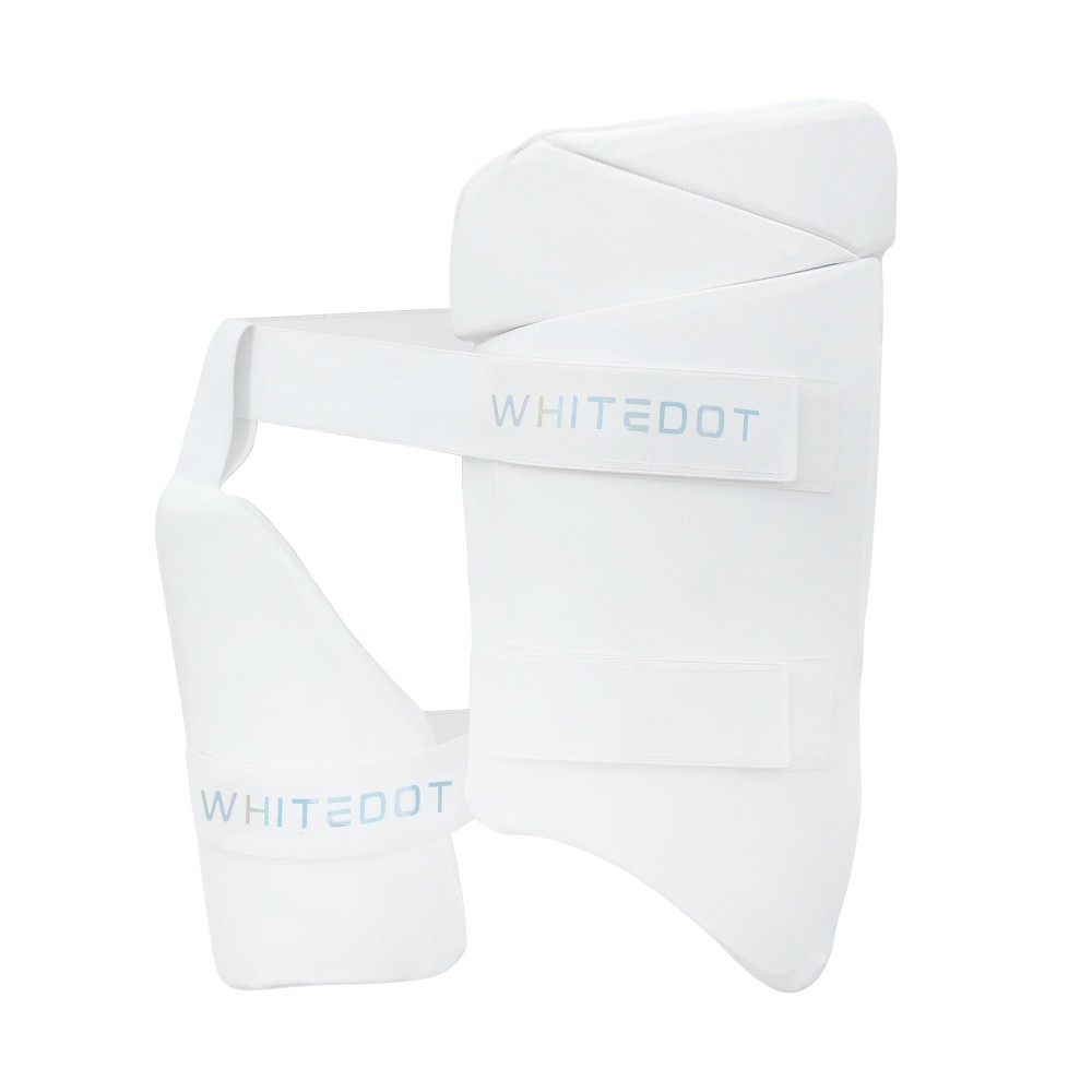 White Combo Cricket Thigh Guard White Combo Cricket Thigh Guard