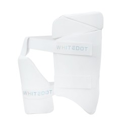 White Combo Cricket Thigh Guard