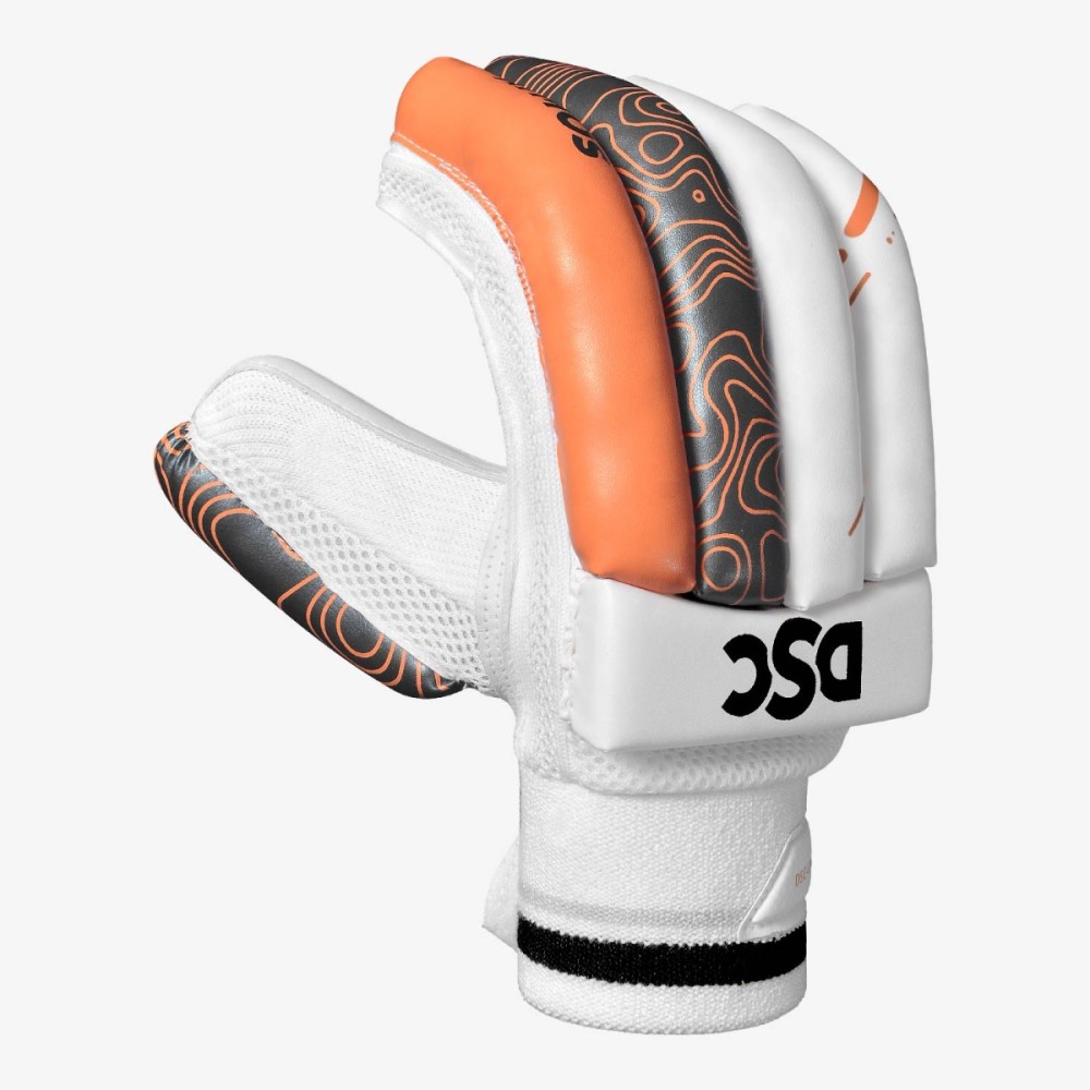 DSC Atmos Batting Gloves (Grey/Orange), Boys Right DSC Atmos Batting Gloves (Grey/Orange), Boys Right