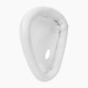 DSC Attitude Abdominal Guard, White, Boys