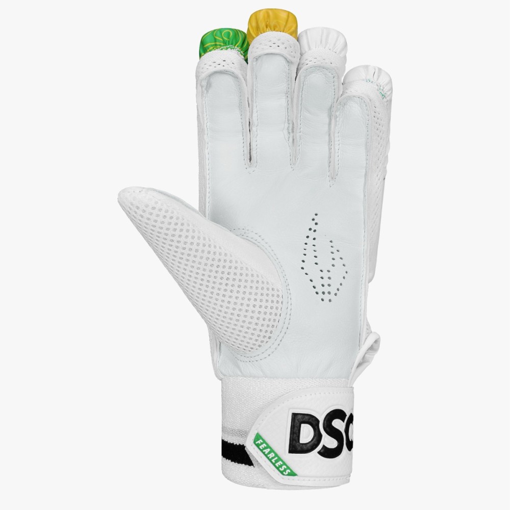 DSC Attitude Batting Gloves (Green/Yellow), Boys Right DSC Attitude Batting Gloves (Green/Yellow), Boys Right
