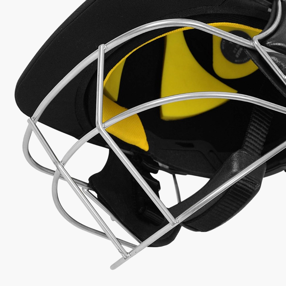 DSC Avenger Pro 2.0 Cricket Helmet, Black, Large