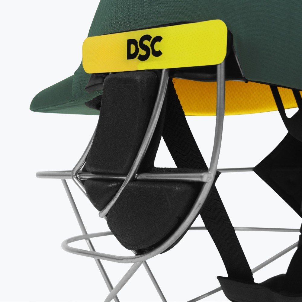 DSC Avenger Pro 2.0 Cricket Helmet, Green, Large