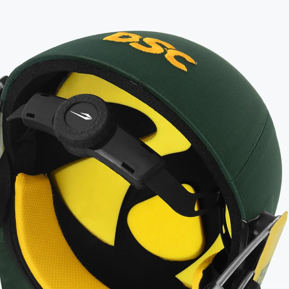 DSC Avenger Pro 2.0 Cricket Helmet, Green, Large