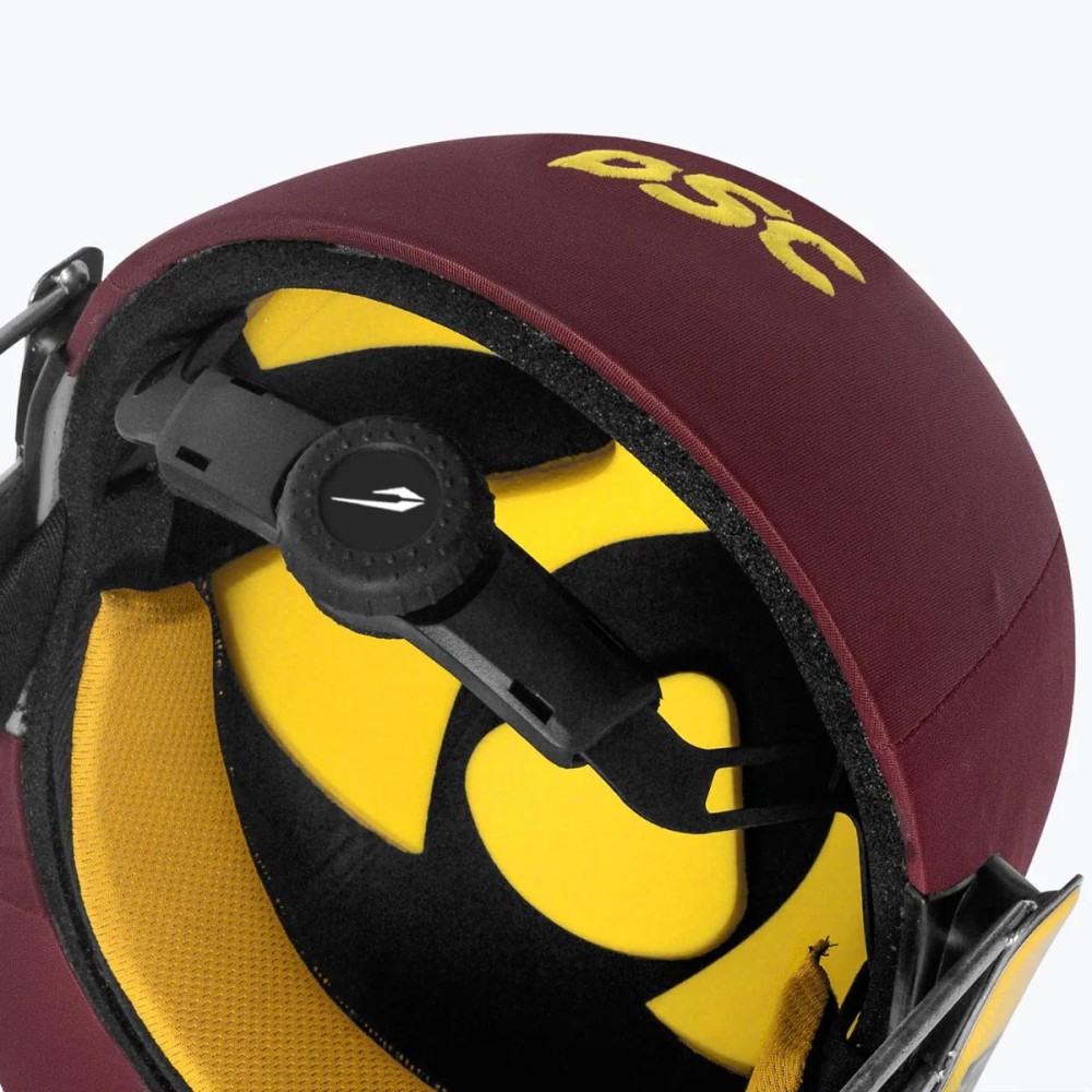 DSC Avenger Pro 2.0 Cricket Helmet, Maroon, Large