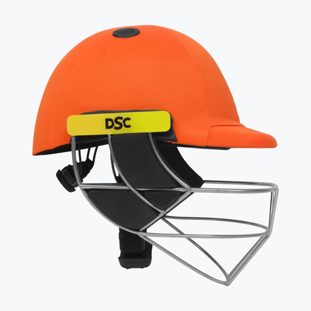 DSC Avenger Pro 2.0 Cricket Helmet, Orange, Large