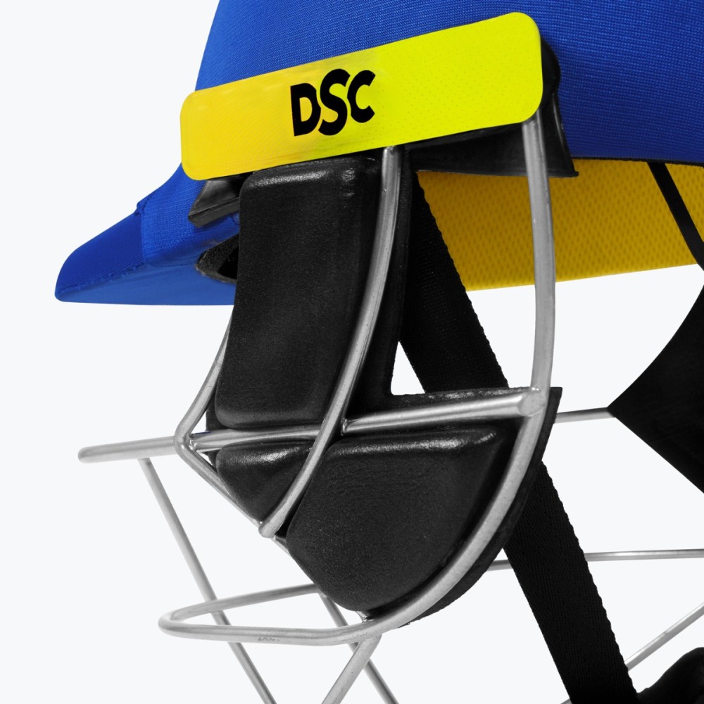 DSC Avenger Pro 2.0 Cricket Helmet, Royal Blue, Large