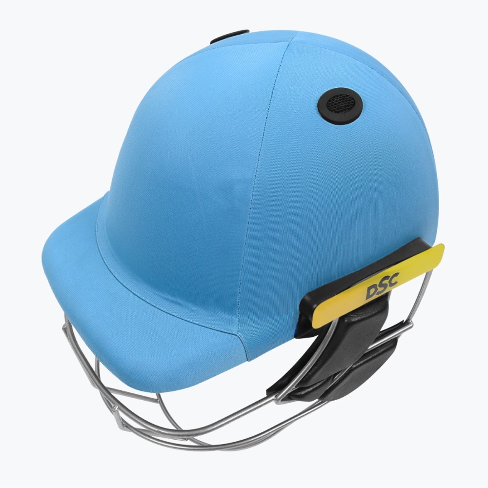 DSC Avenger Pro 2.0 Cricket Helmet, Sky Blue, Large