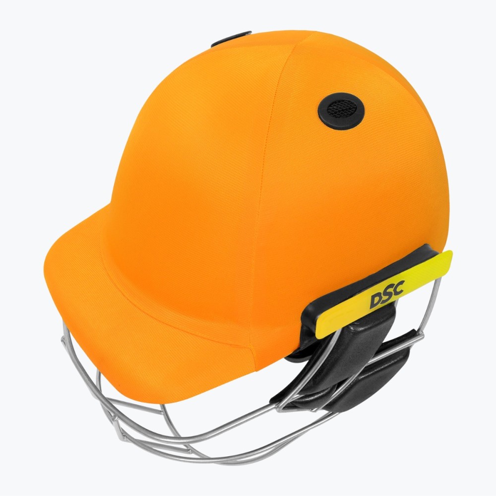 DSC Avenger Pro 2.0 Cricket Helmet, Yellow, Large