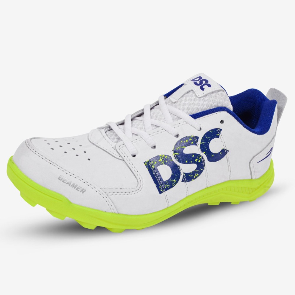 DSC Beamer Cricket Shoes (Flouro Yellow), Fluro-green, 1 DSC Beamer Cricket Shoes (Flouro Yellow), Fluro-green, 1