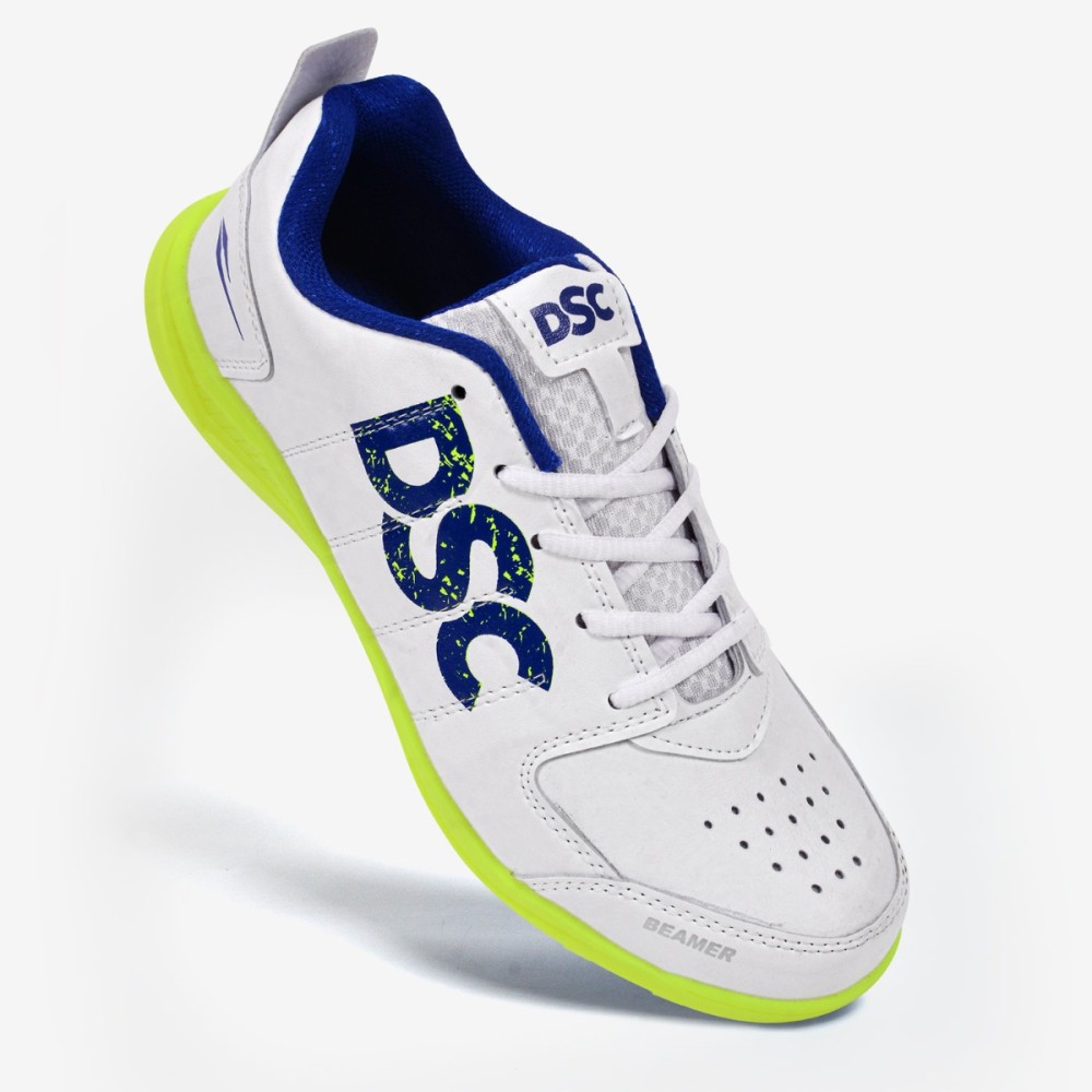 DSC Beamer Cricket Shoes (Flouro Yellow), Fluro-green, 1 DSC Beamer Cricket Shoes (Flouro Yellow), Fluro-green, 1