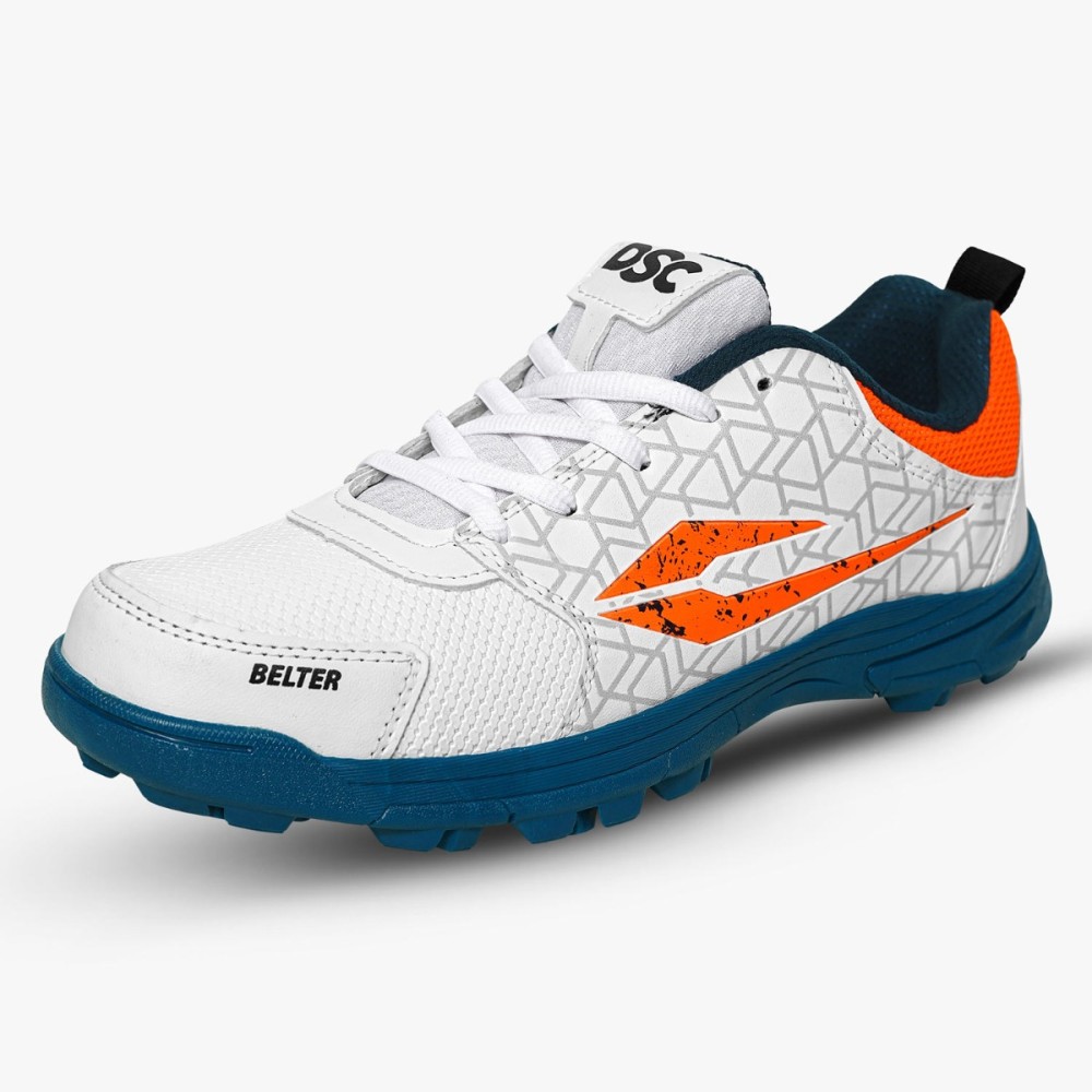 DSC Belter Cricket Shoes (Teal Blue), Size, 1