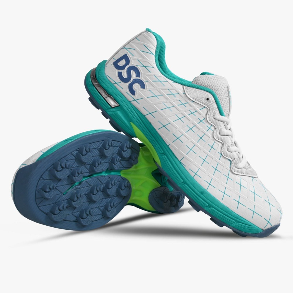 DSC Biffer 22 Cricket Shoes (Sea Green / Grey), SGGR24, 10 DSC Biffer 22 Cricket Shoes (Sea Green / Grey), SGGR24, 10